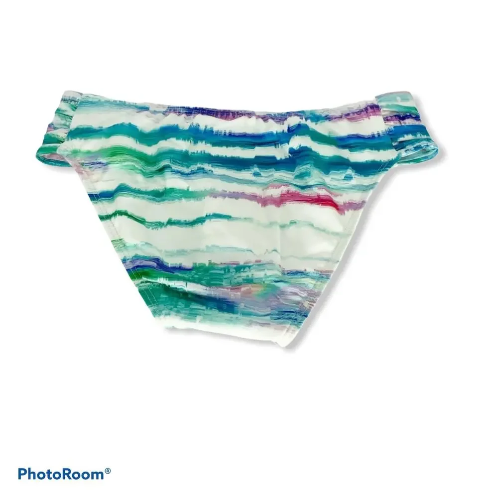 NEXT Chopra Painted Multicolor Print Bikini Bottom Size XS NWT